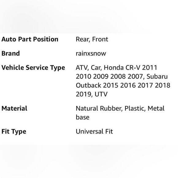 Windshield Wipers/ Honda & others...See photos - Picture 6 of 7